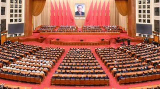 纪念江泽民同志诞辰100周年大会举行